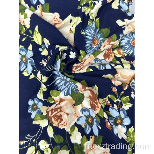 Polyester Spandex Dty Brush Printing Jersey Tise